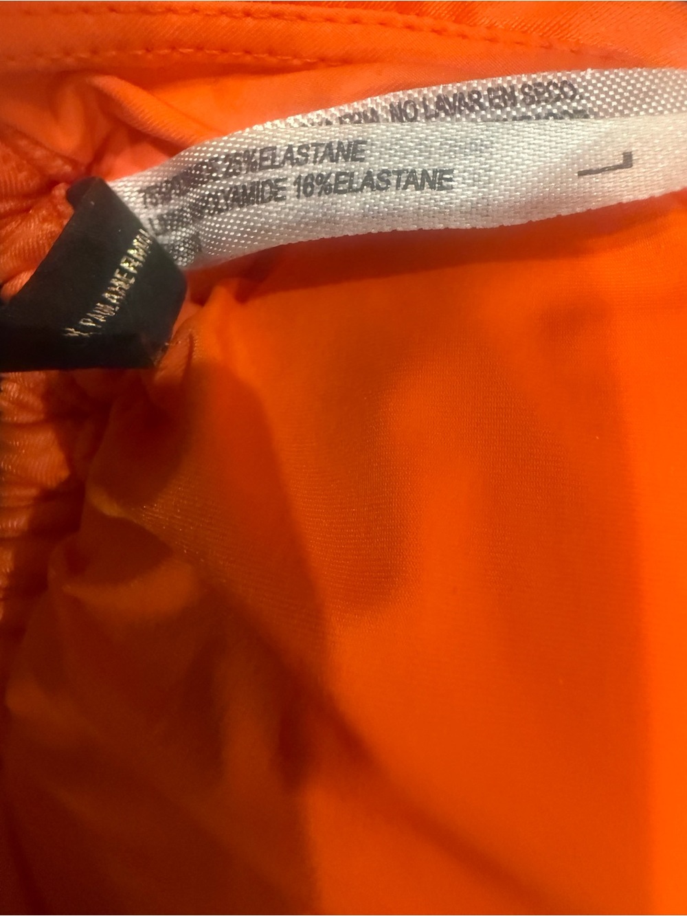 Vix Bright Orange Swim Brief - Picture 3 of 3
